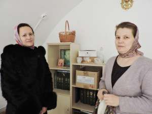 Регент Татиана и матушка Ольга